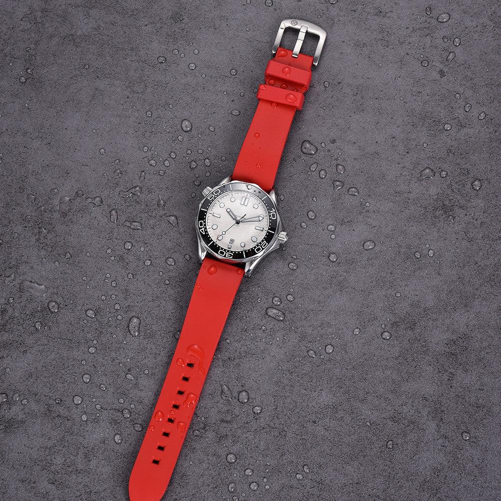 Bracelet en caoutchouc - KronoKeeper - Marron - vue 4