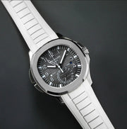 Bracelet RubberB PK33 Blanc - bracelet caoutchouc montre