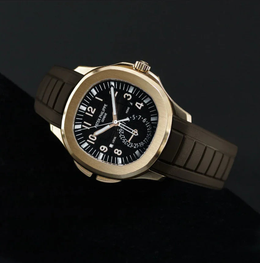 Bracelet RubberB PK33 Marron - bracelet caoutchouc montre