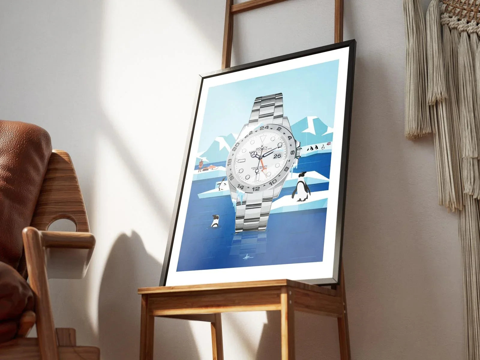 Watchoniste X MisterChrono tirage d'art - Antartica - 40x50 - vue principale