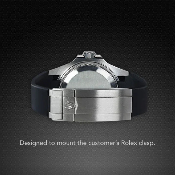 Bracelet en caoutchouc M215 – Rubber B – Noir - vue 3