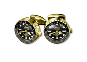 UG GMT Bouton De Manchette - GOLD GREY - BLACK - vue principale