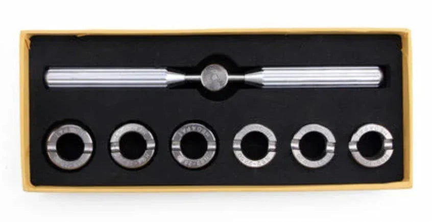 Clé professionnelle Rolex/Tudor - 6 matrices amovibles - accessoire montre