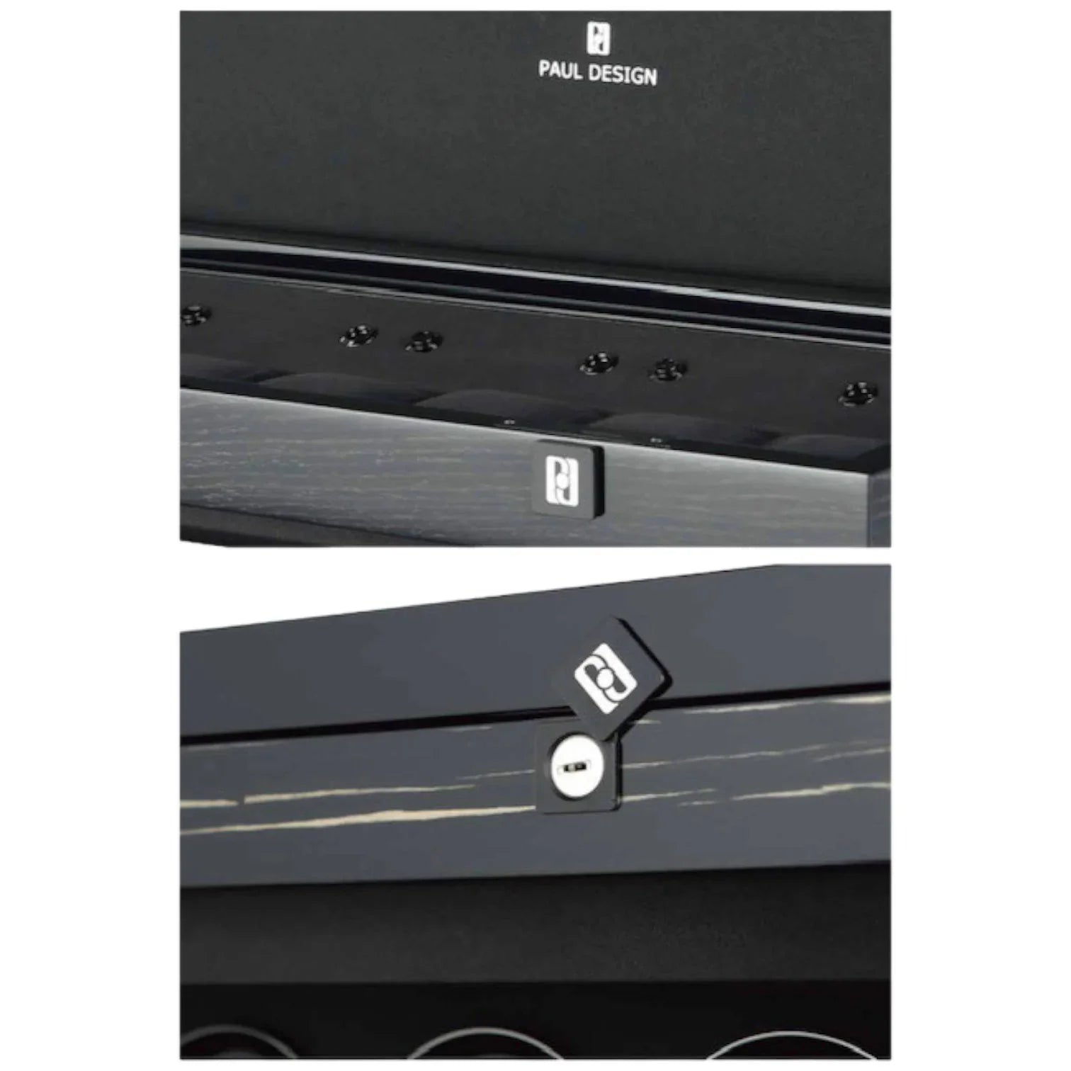 Remontoir pour 4 montres et Compartiment pour 6 montres - Gentleman 4+6 - P - détail