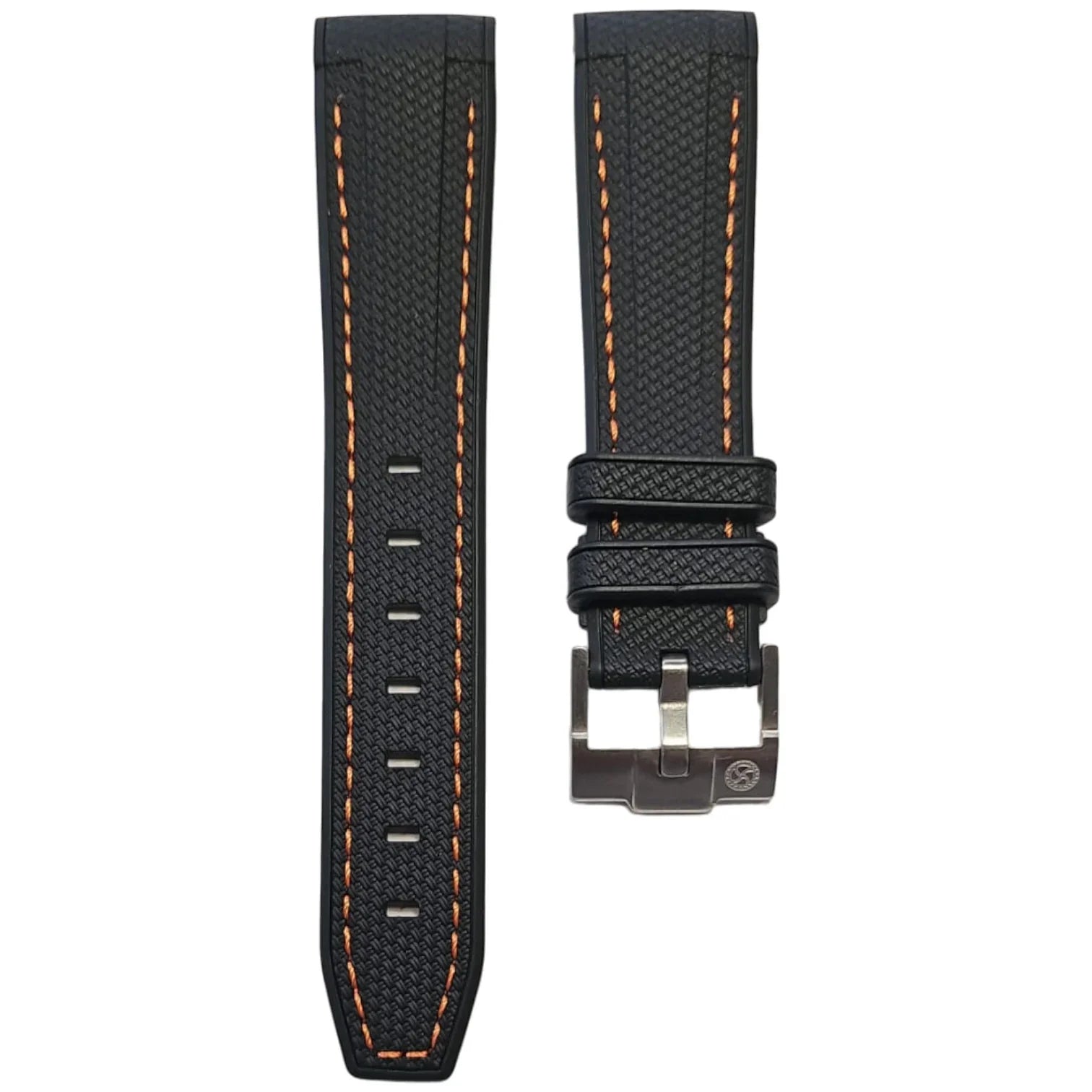 Bracelet en caoutchouc texturé pour Omega MoonSwatch - KronoKeeper - Noir c - bracelet caoutchouc montre