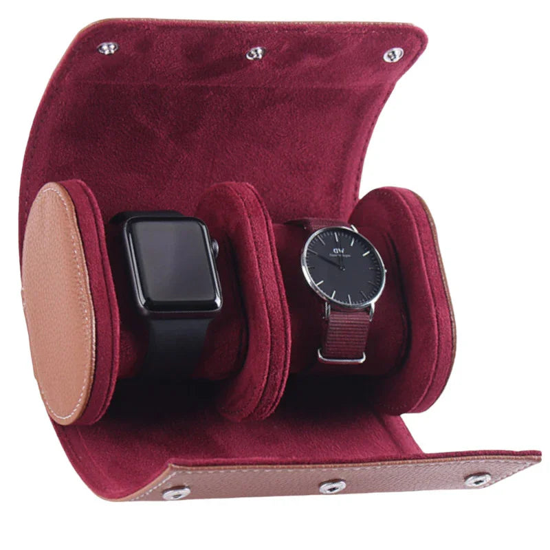 Karoni - Ecrin pour 2 montres - Cuir - KronoKeeper - vue 3