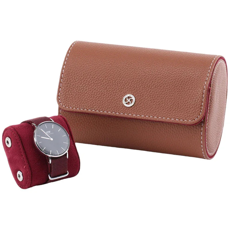 Karoni - Ecrin pour 2 montres - Cuir - KronoKeeper - vue 5