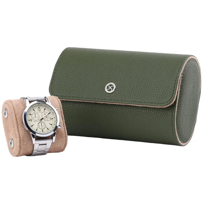 Karoni - Ecrin pour 2 montres - Cuir - KronoKeeper - vue 6