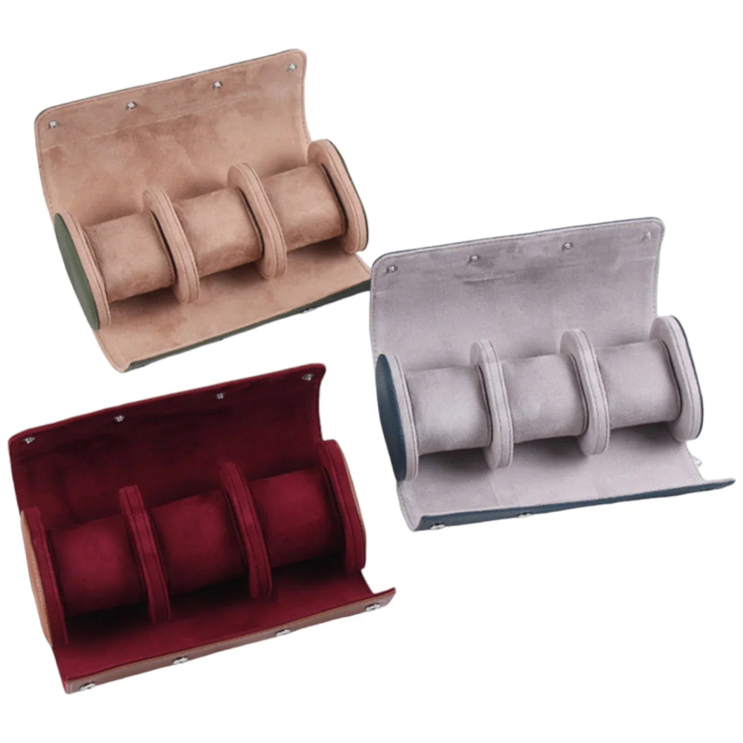 Karoni - Ecrin pour 3 montres - KronoKeeper - Cuir - vue 5