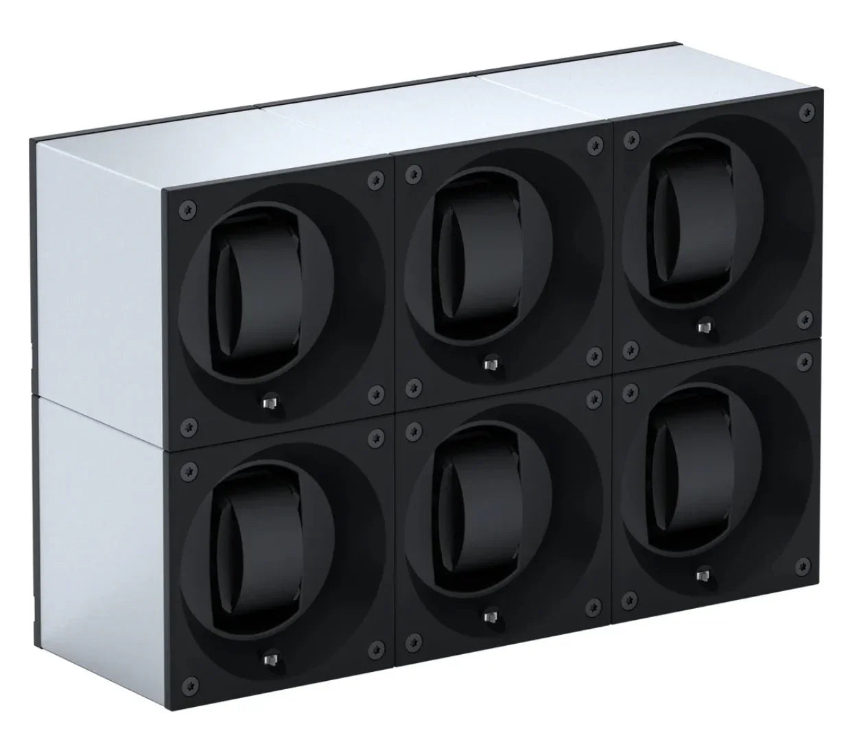 SwissKubik MasterBox remontoir pour montre - 6 montres - vue côté