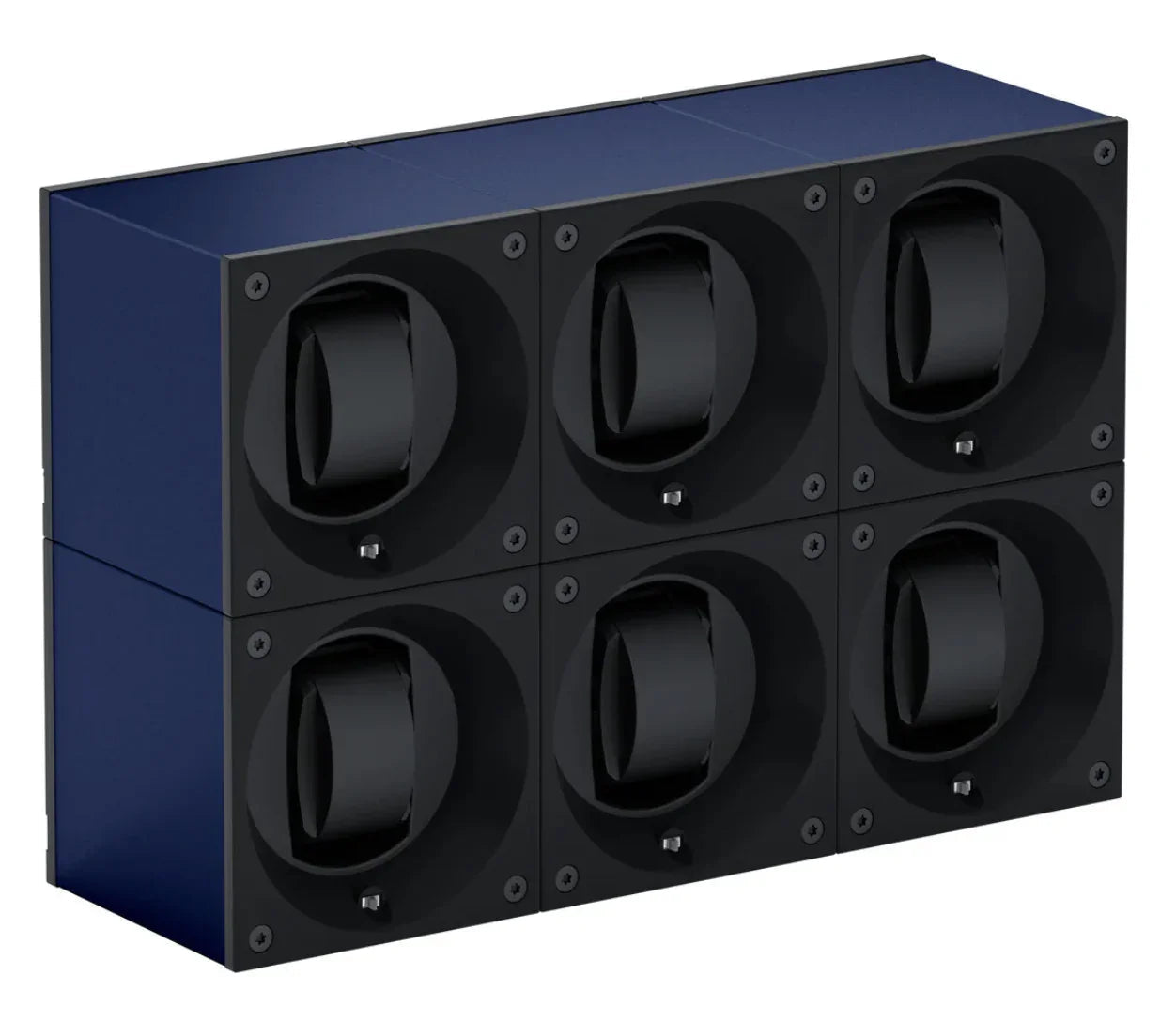 SwissKubik MasterBox remontoir pour montre - 6 montres - vue dos