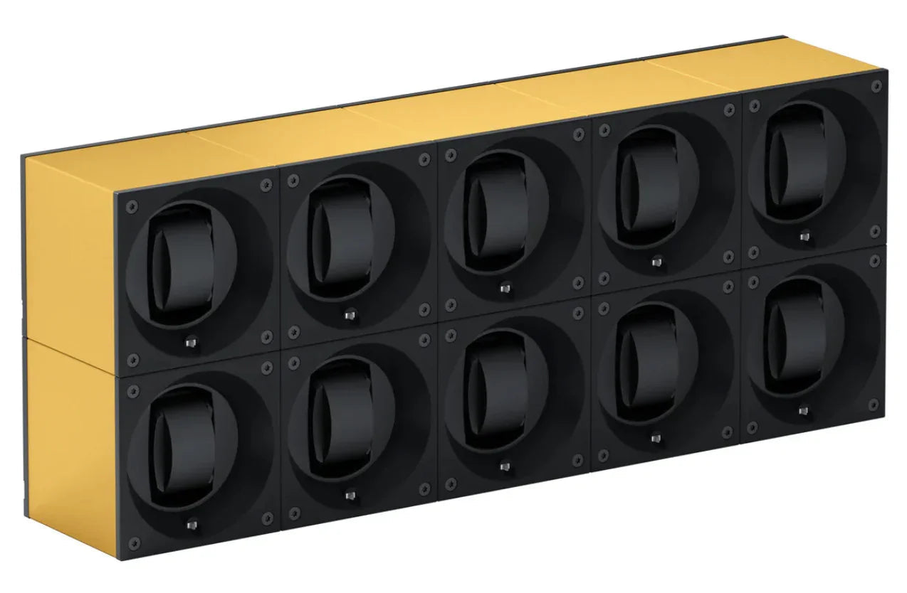 SwissKubik MasterBox remontoir pour montre - 10 montres - vue dos