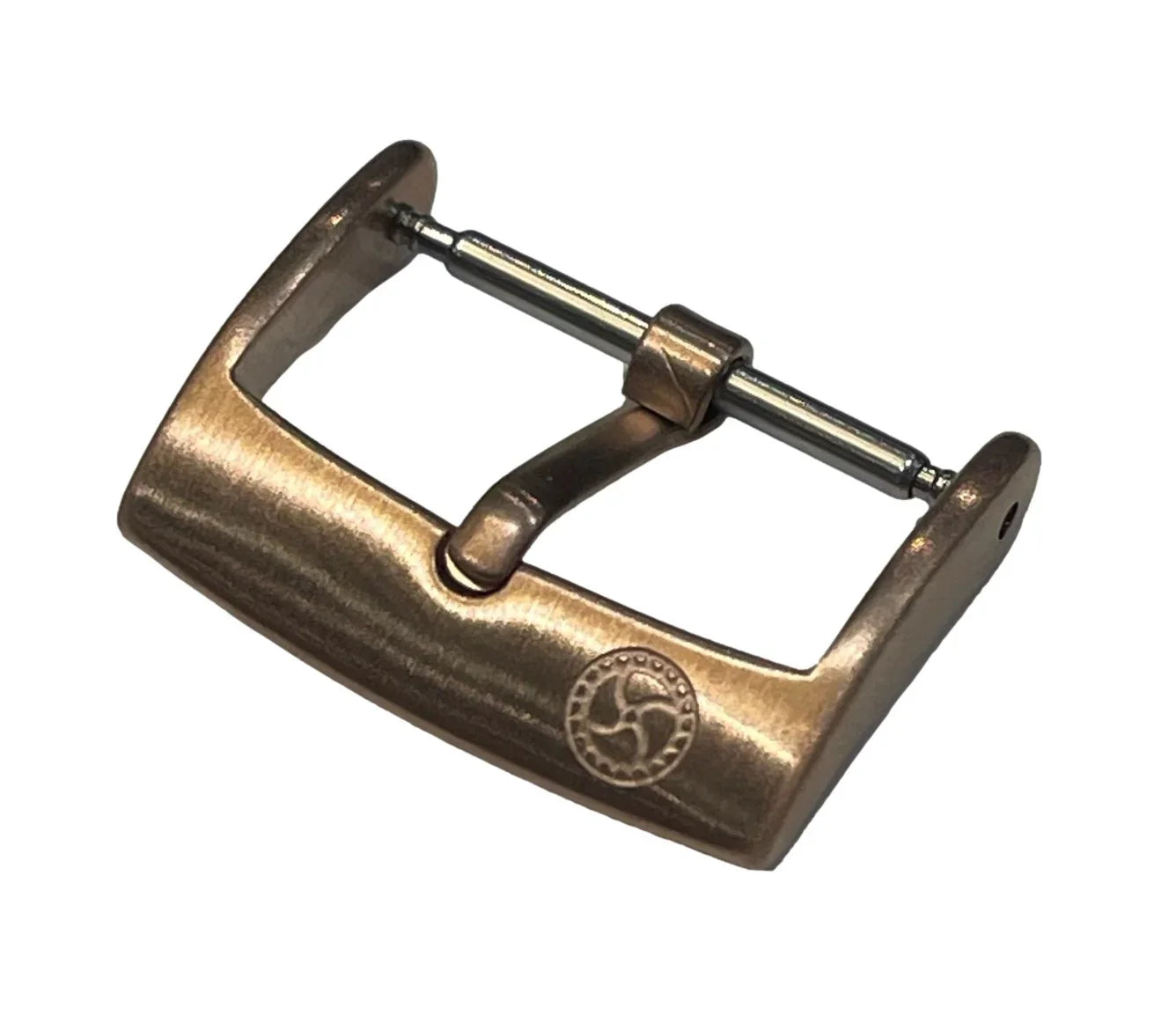 Boucle ardillon brossée – KronoKeeper - détail