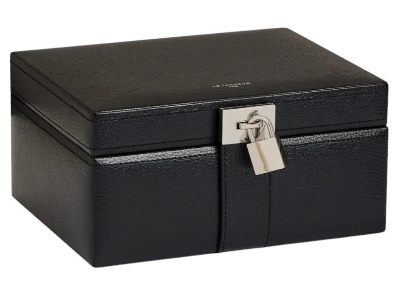Le Tanneur - boite à bijoux moyen modèle en cuir - vue 7