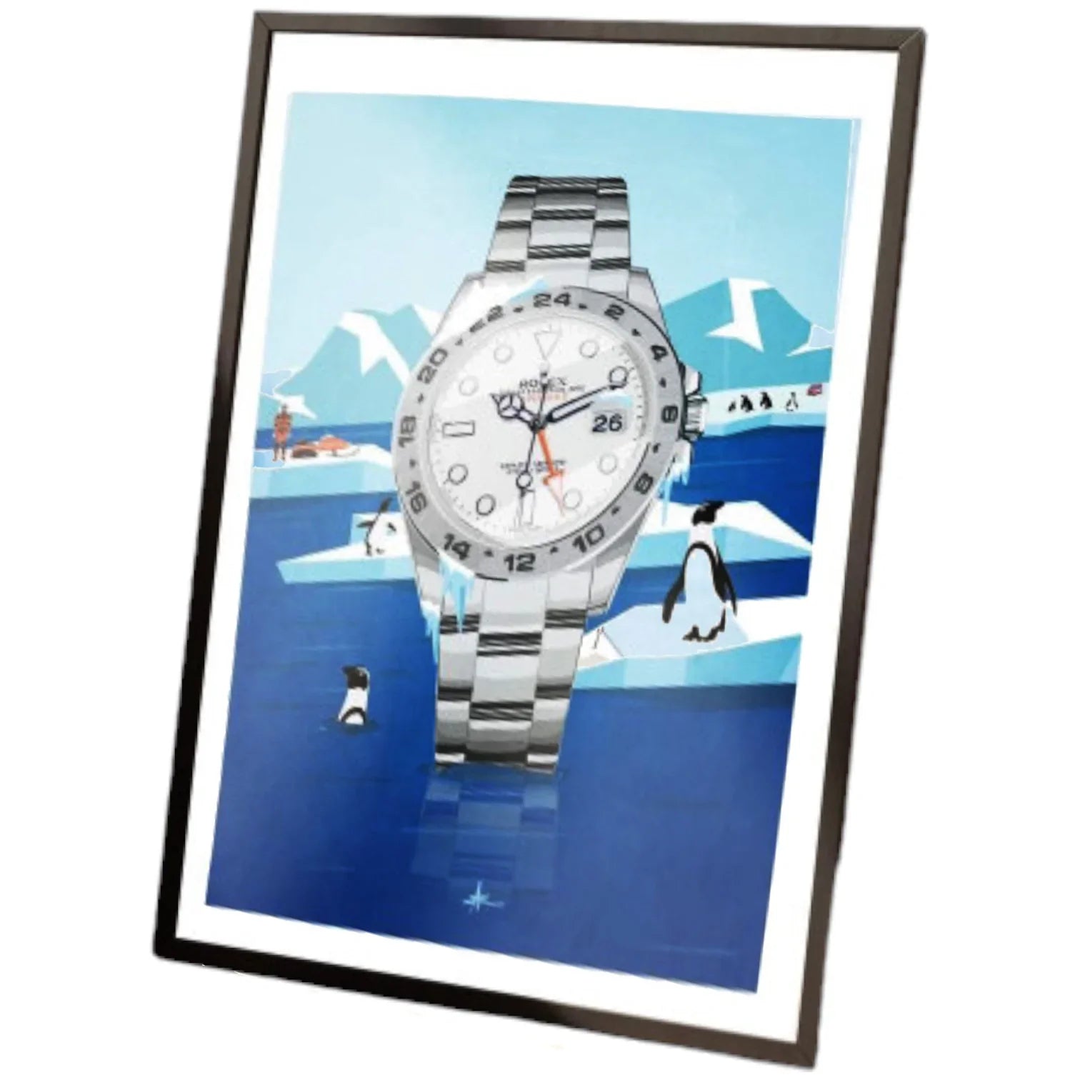 Antartica - 40x50cm - Tirage d'Art - Watchoniste X MisterChrono - accessoire montre