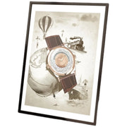 Worldtime - 40x50cm - Tirage d'Art - Watchoniste X MisterChrono - accessoire montre