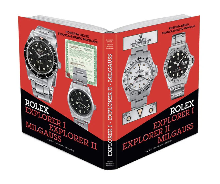 Mondani Book: Rolex Explorer I II & Milgauss - livre horlogerie