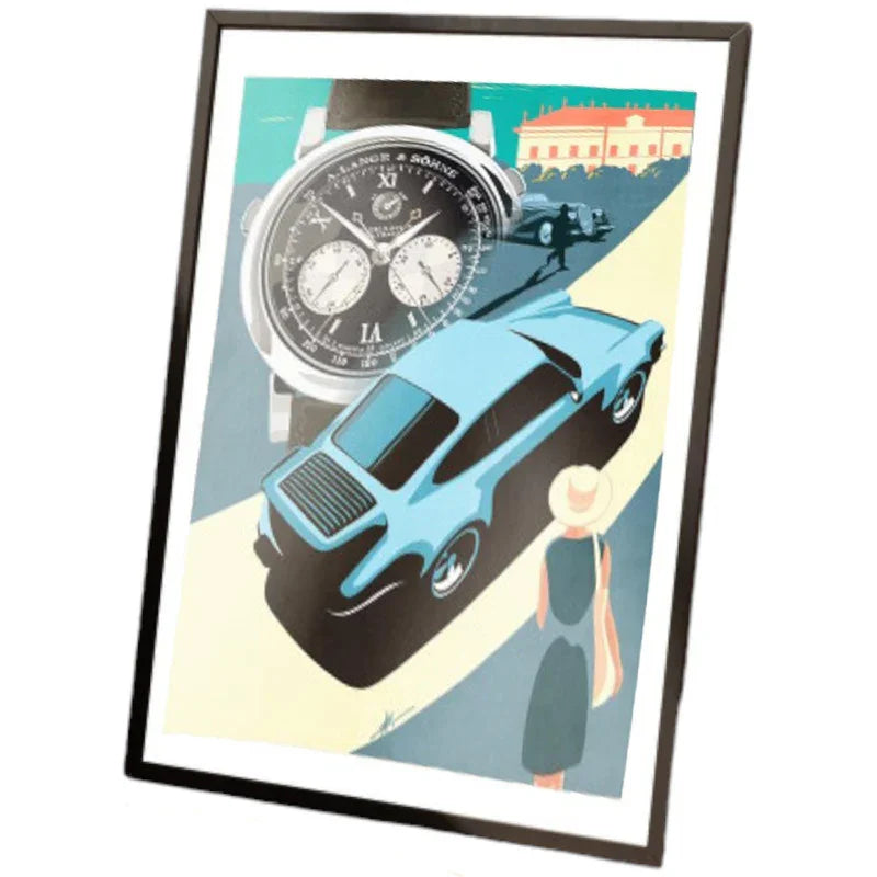 Elegance - 40x50cm - Tirage d'Art - Watchoniste X MisterChrono - accessoire montre