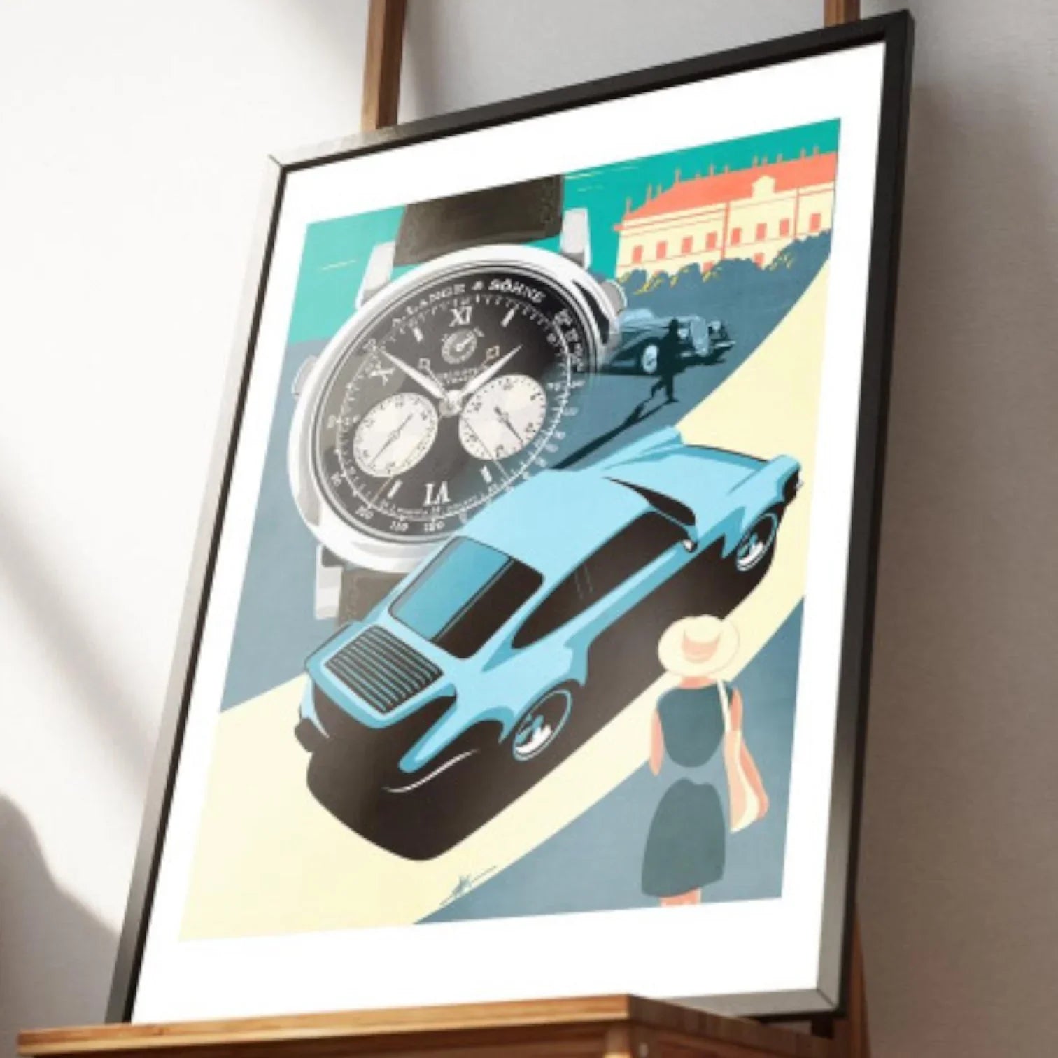 Elegance - 40x50cm - Tirage d'Art - Watchoniste X MisterChrono - détail