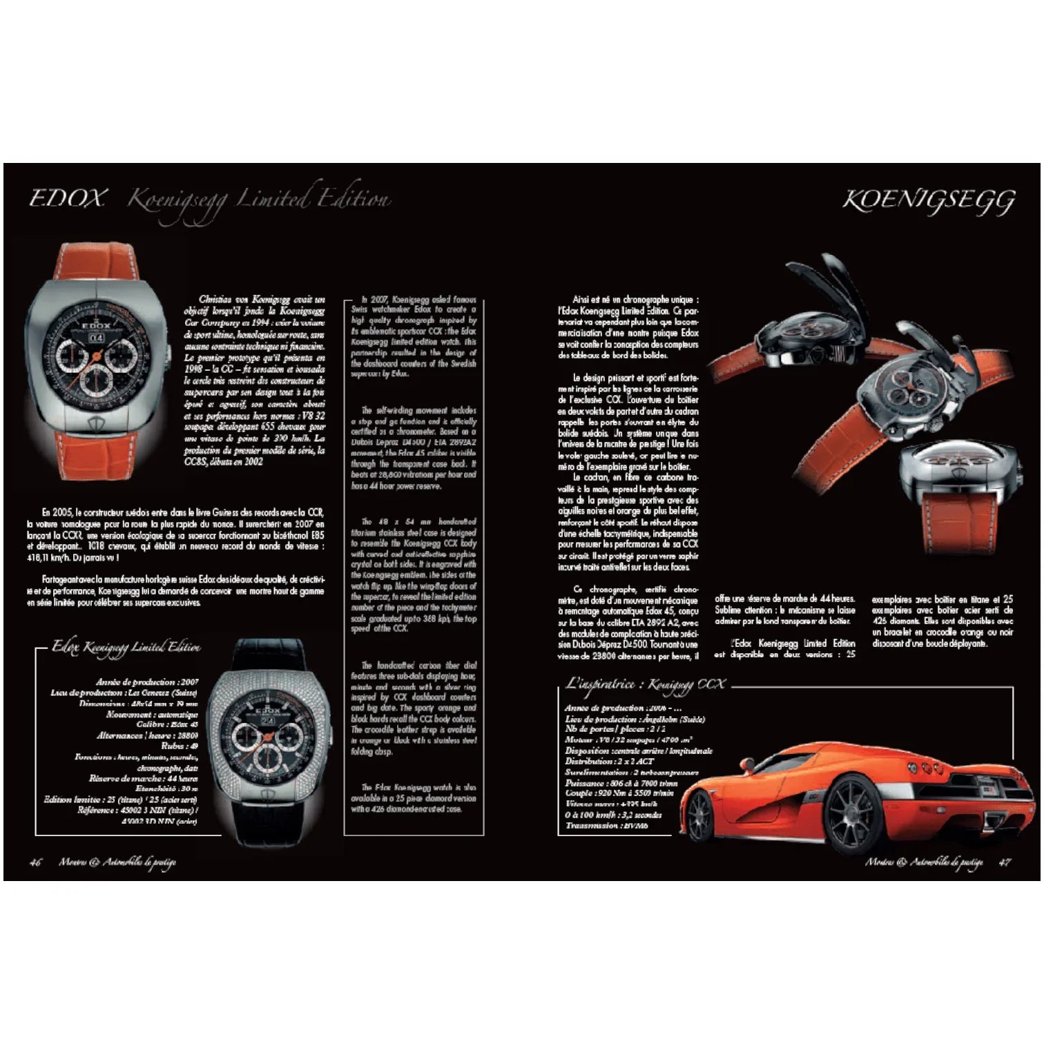 Montres et Automobiles de Prestige par Rémy Solnon – Luxe et Performance en - vue 4