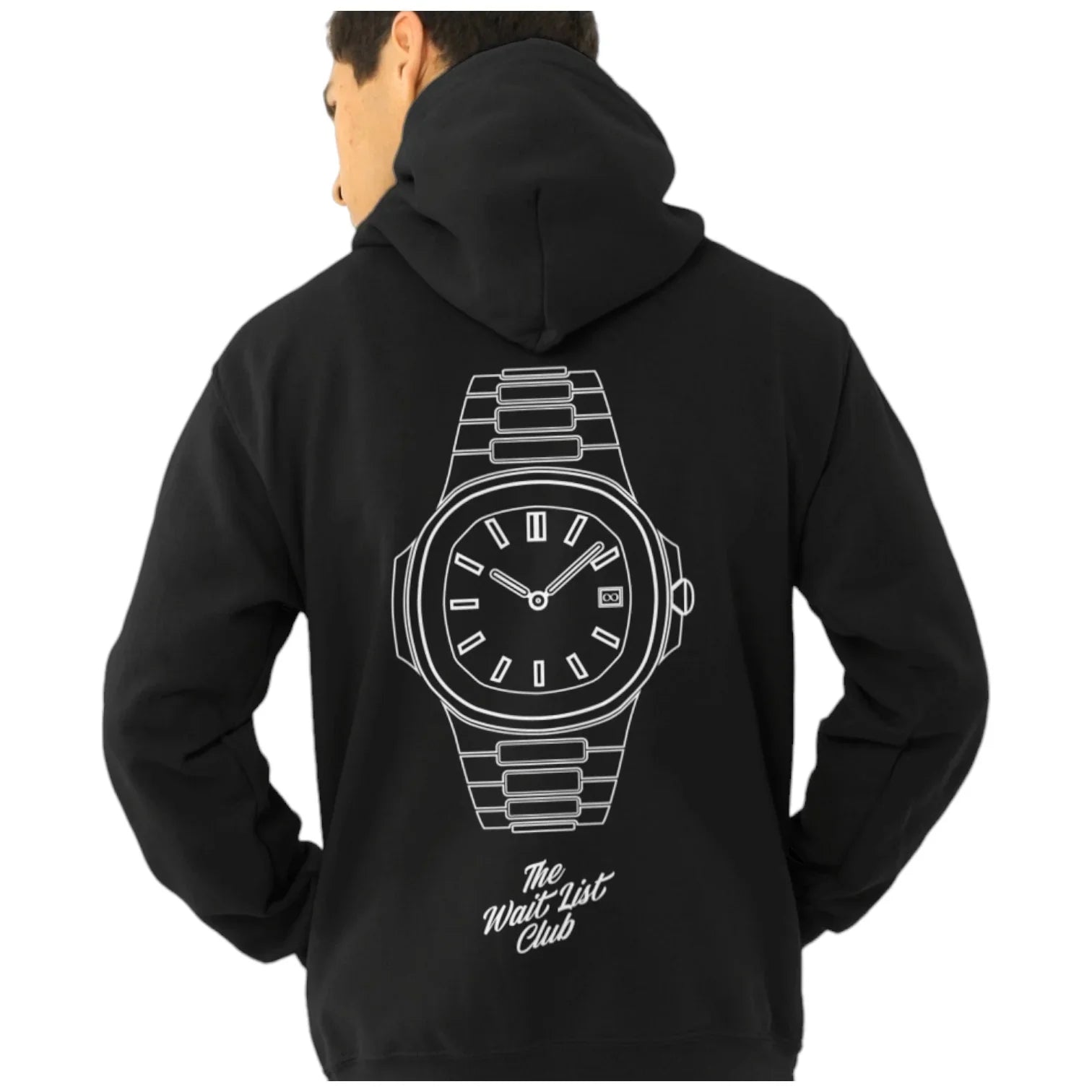 Sweat à Capuche Premium - The Wait List Club - détail