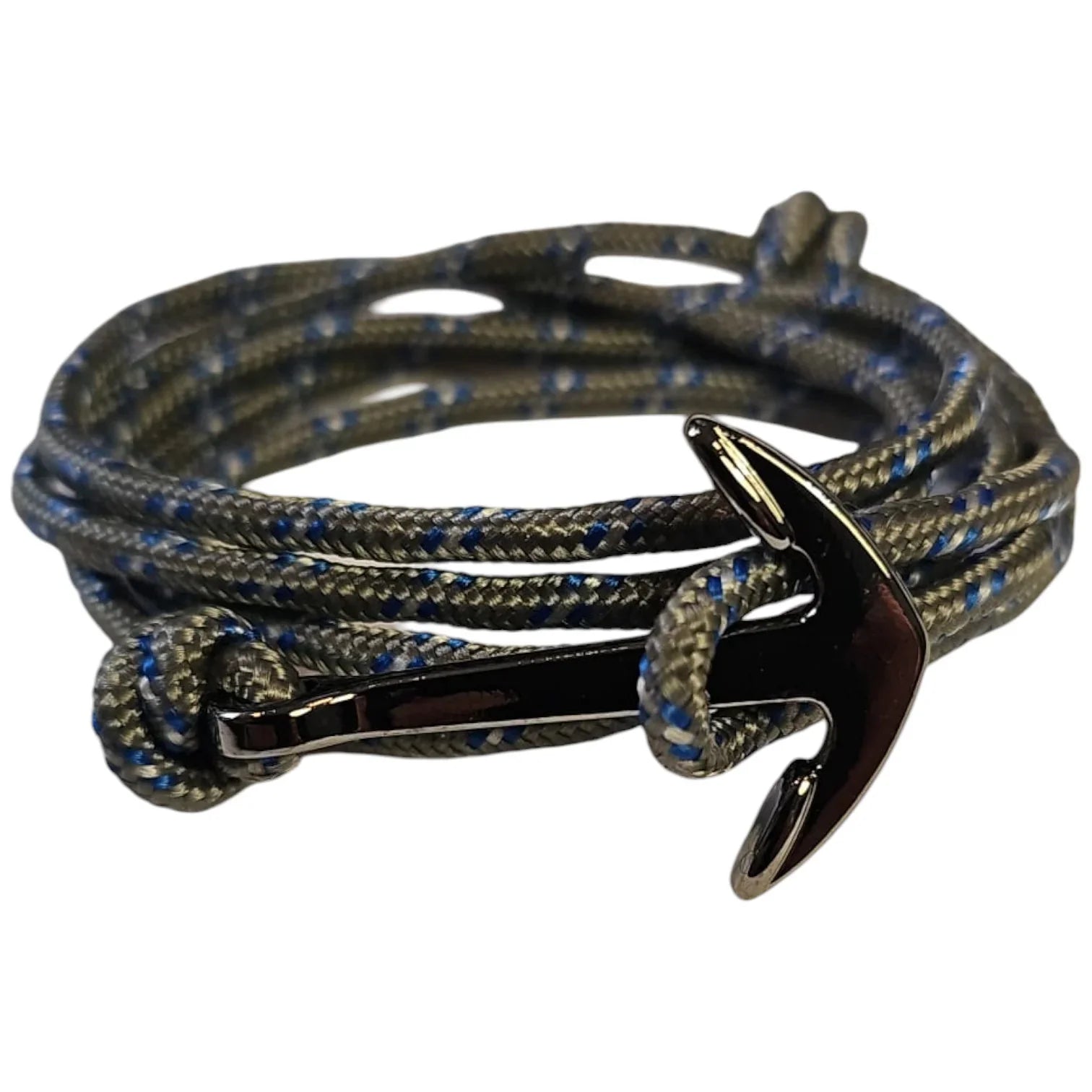 Bracelet Ancre Marine - Acier Gris - détail