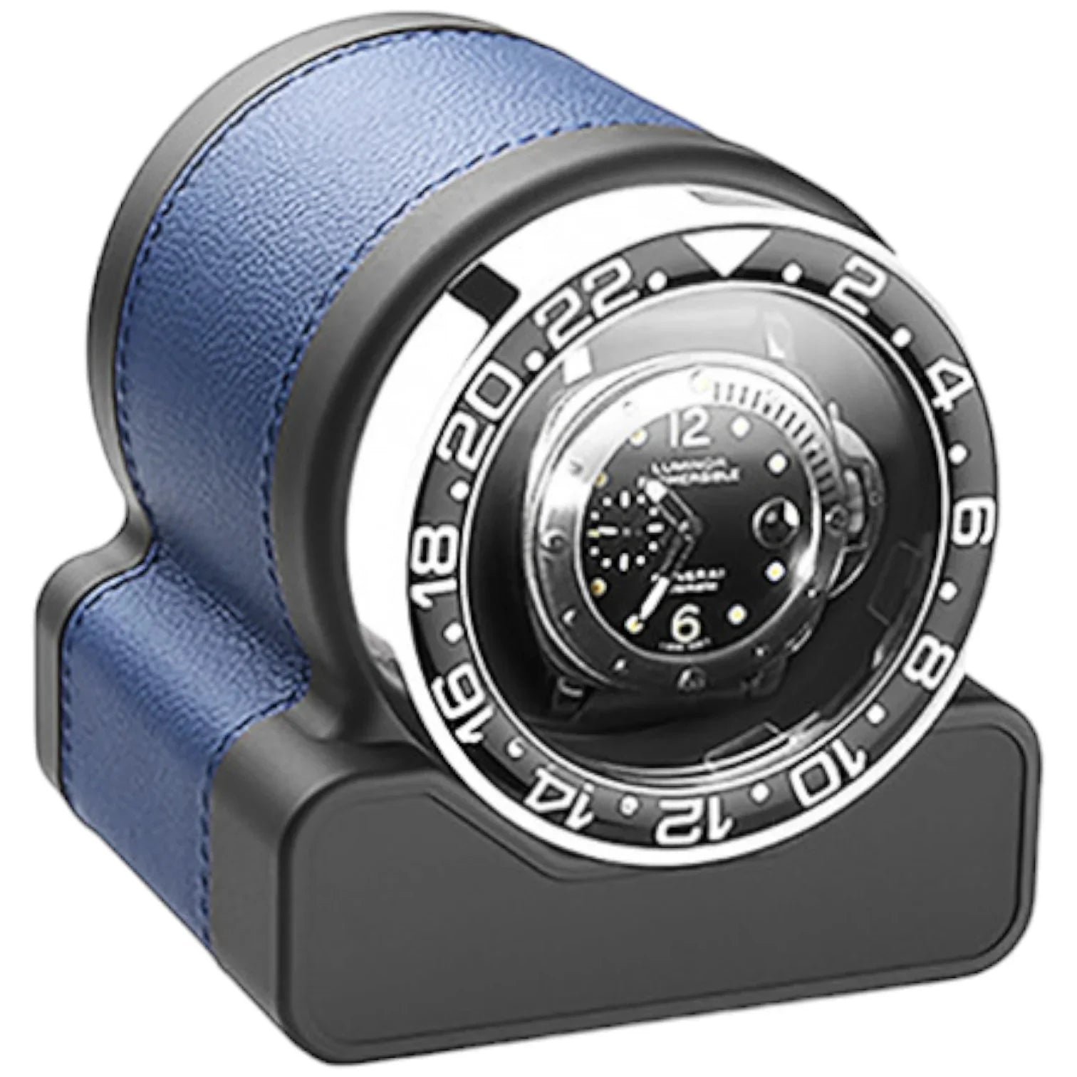 Remontoir pour 1 Montres - Rotor One - Lunette Noire - Scatola Del Tempo &  - détail
