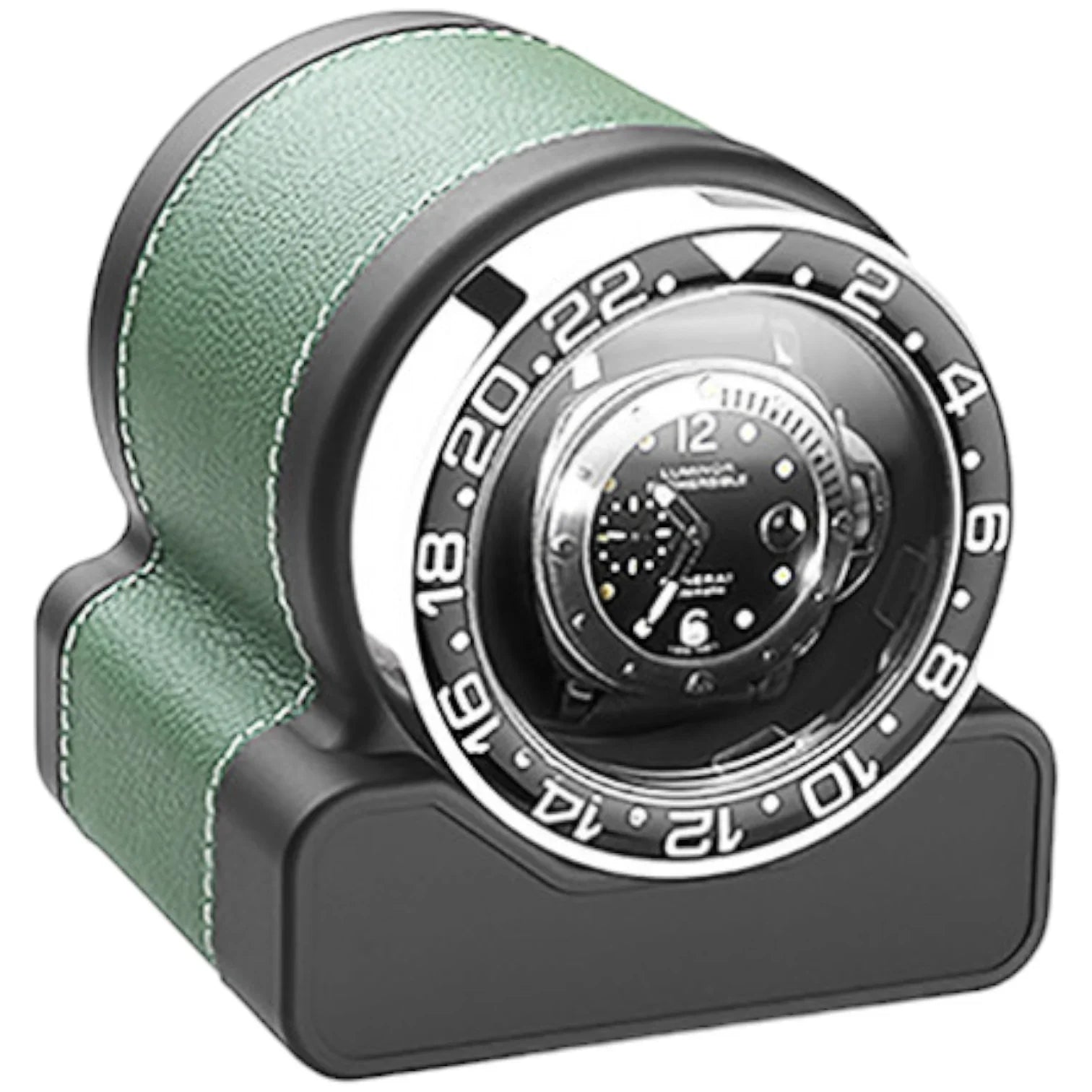 Remontoir pour 1 Montres - Rotor One - Lunette Noire - Scatola Del Tempo &  - remontoir montre