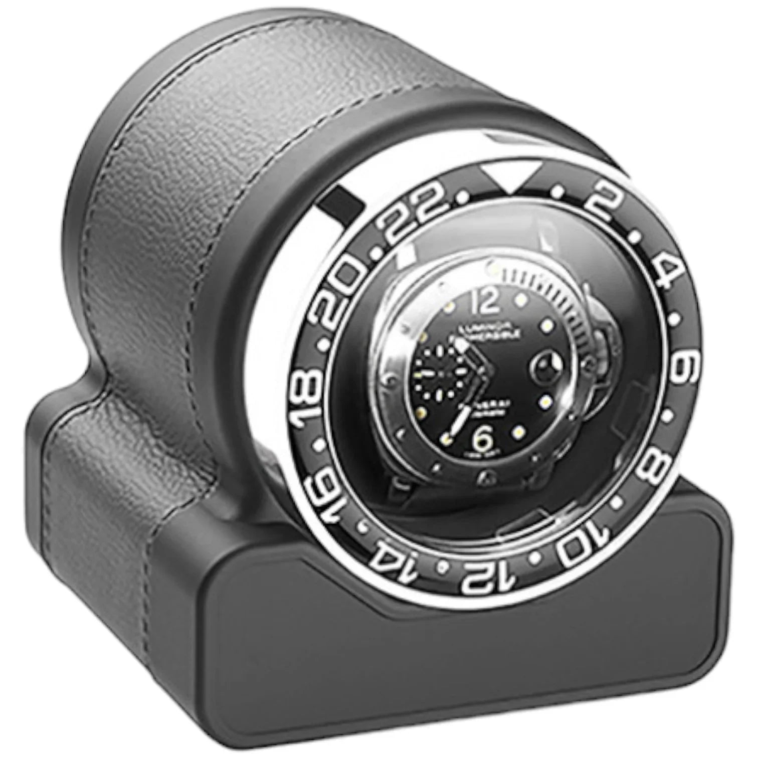 Remontoir pour 1 Montres - Rotor One - Lunette Noire - Scatola Del Tempo &  - vue 4