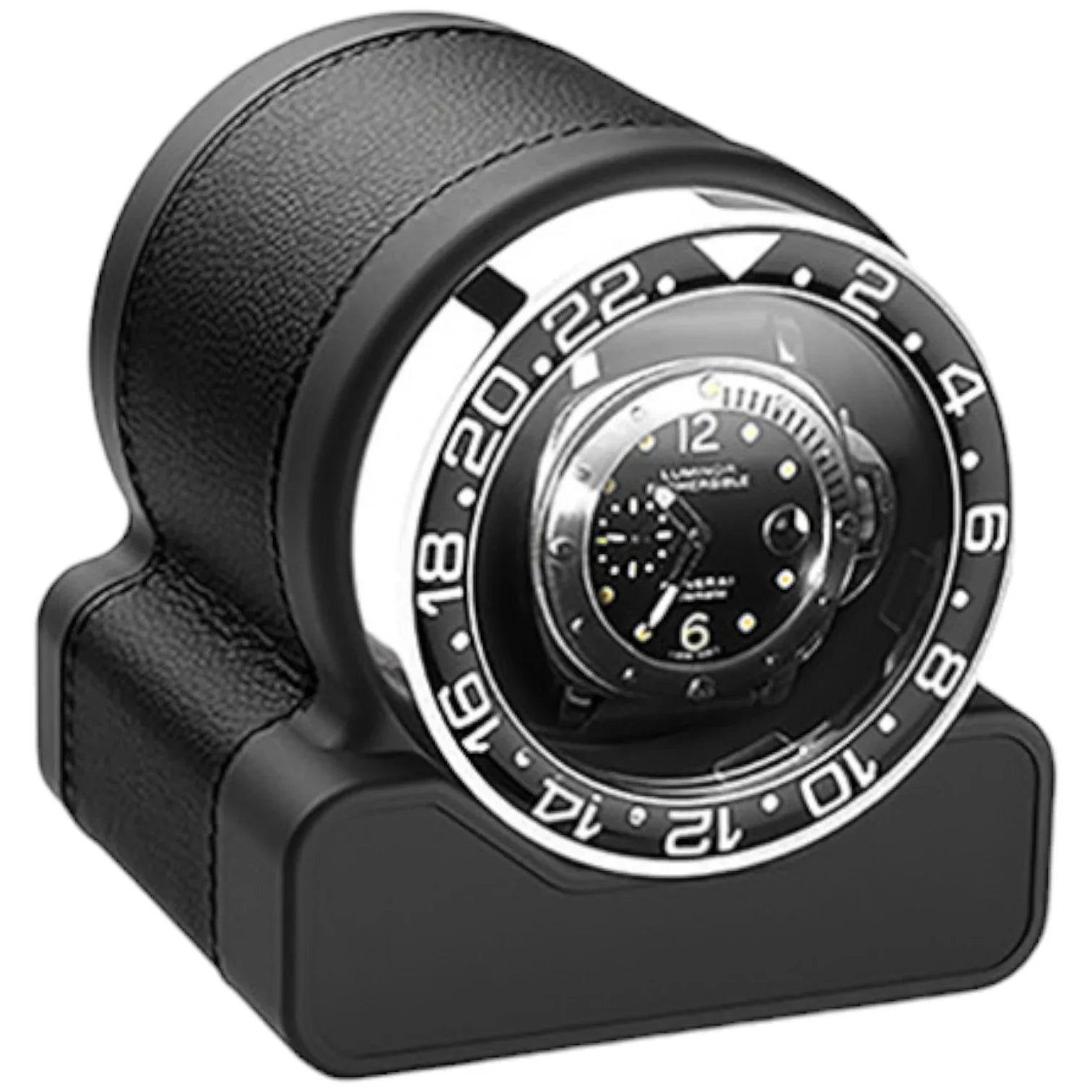 Remontoir pour 1 Montres - Rotor One - Lunette Noire - Scatola Del Tempo &  - vue 7