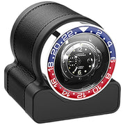 Remontoir pour 1 Montre - Rotor One - Lunette Bleue/Rouge - Scatola Del Tem - remontoir montre