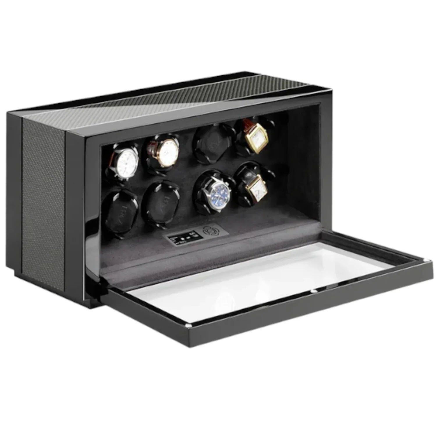 Remontoir pour 8 Montres - Vantage 8 Carbon - Buben & Zorweg - détail