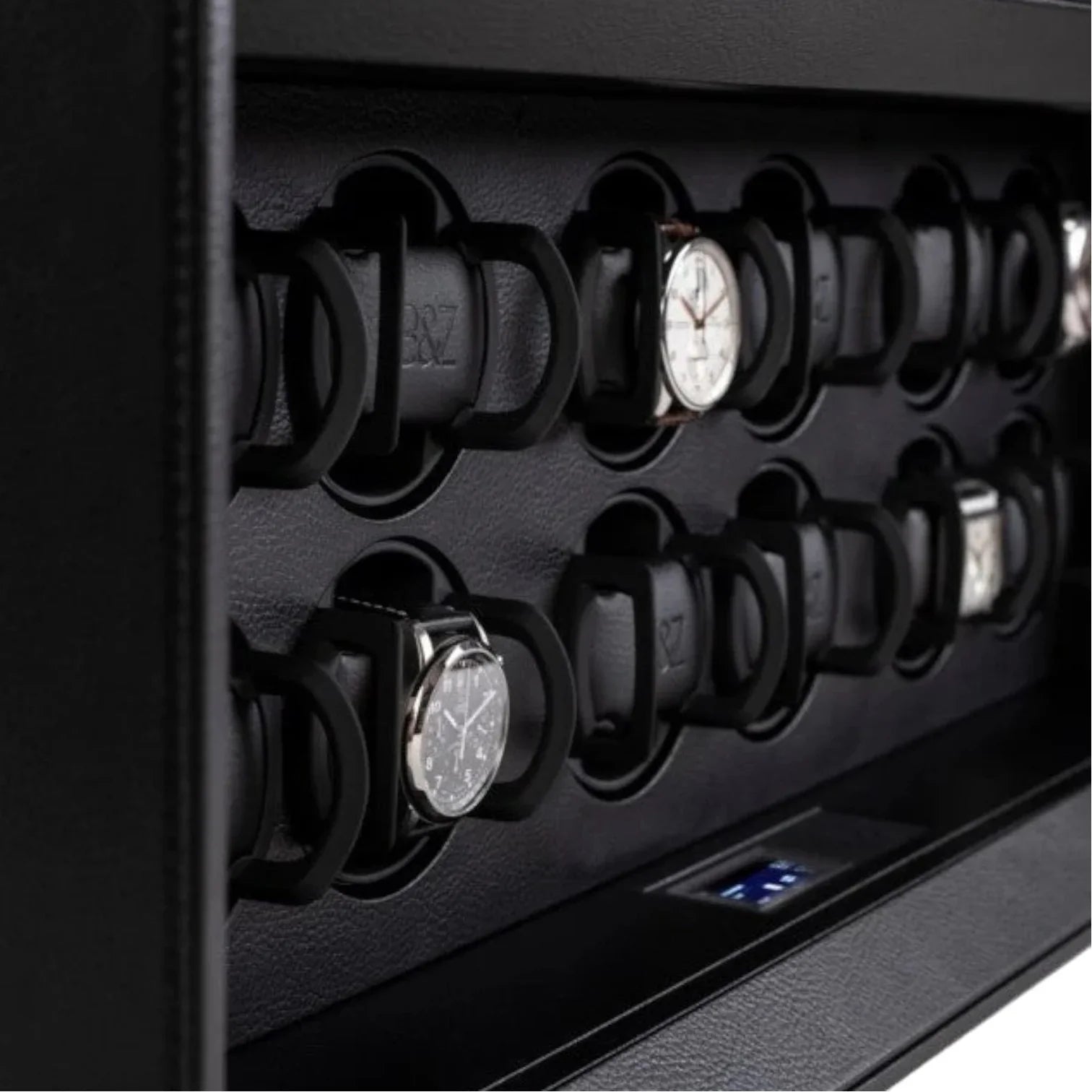Remontoir pour 12 Montres - Safe master 12 - Buben & Zorweg - détail