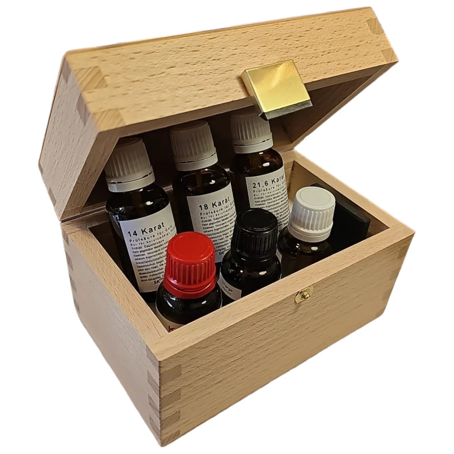 Coffret complet pour tester l'or et l'argent - coffret montres