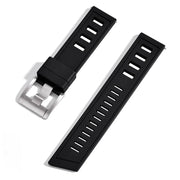 Bracelet en caoutchouc - Diver - KronoKeeper - Noir - bracelet caoutchouc montre