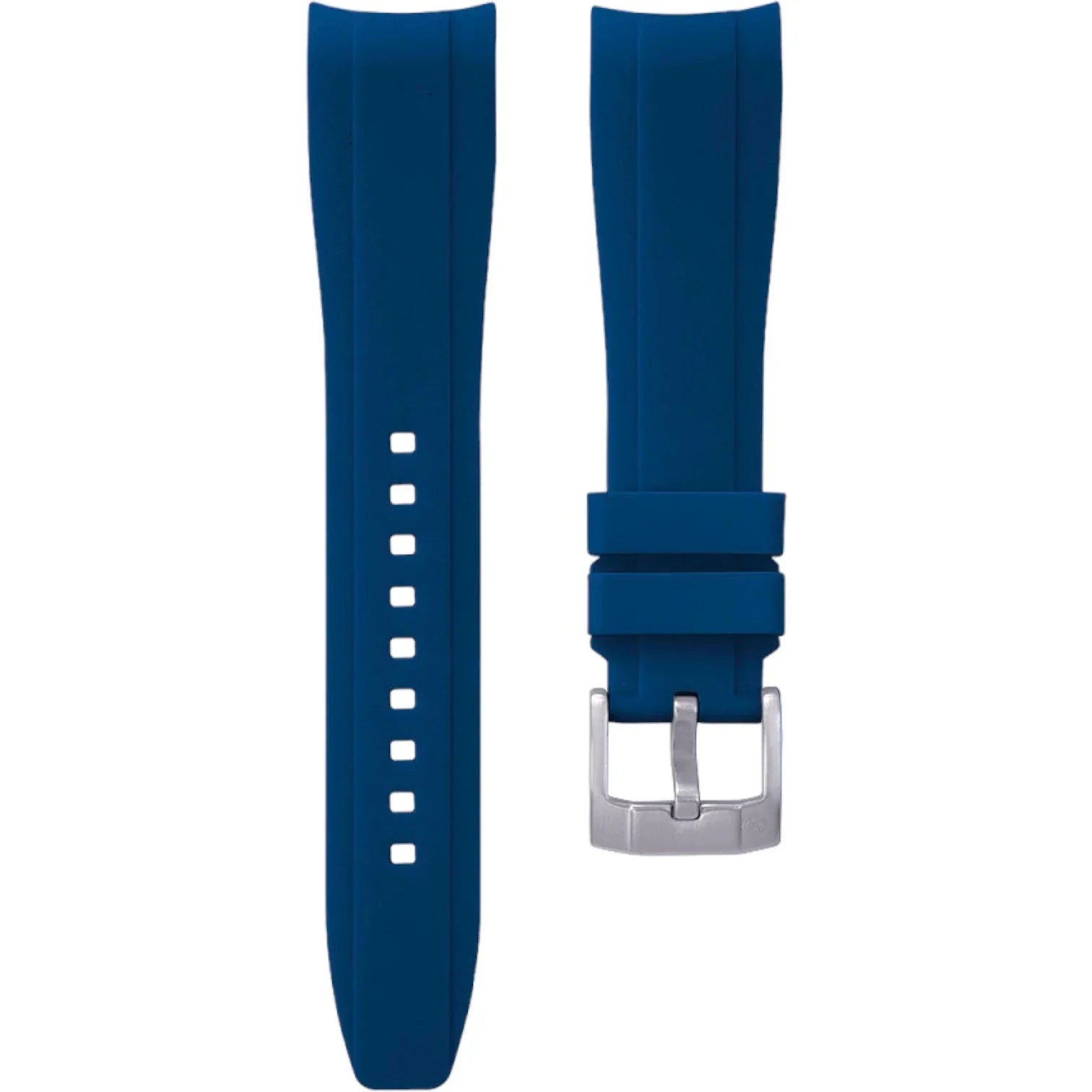 Bracelet en caoutchouc intégré - KronoKeeper - Bleu marine - bracelet caoutchouc montre