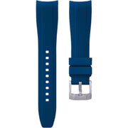 Bracelet en caoutchouc intégré - KronoKeeper - Bleu marine - bracelet caoutchouc montre