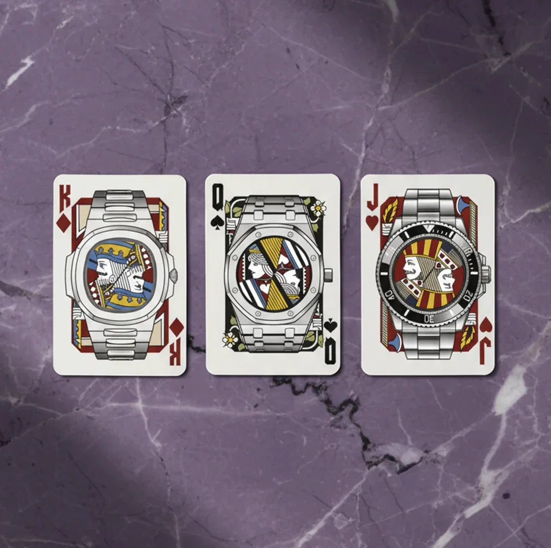 "Steel Watches", le jeu de cartes à jouer inspiré par l'horlogerie - vue principale