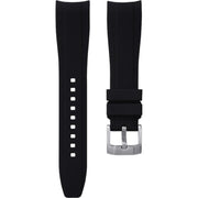 Bracelet en caoutchouc intégré - KronoKeeper - Noir - bracelet caoutchouc montre