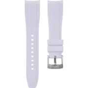 Bracelet en caoutchouc intégré - KronoKeeper - Blanc - bracelet caoutchouc montre