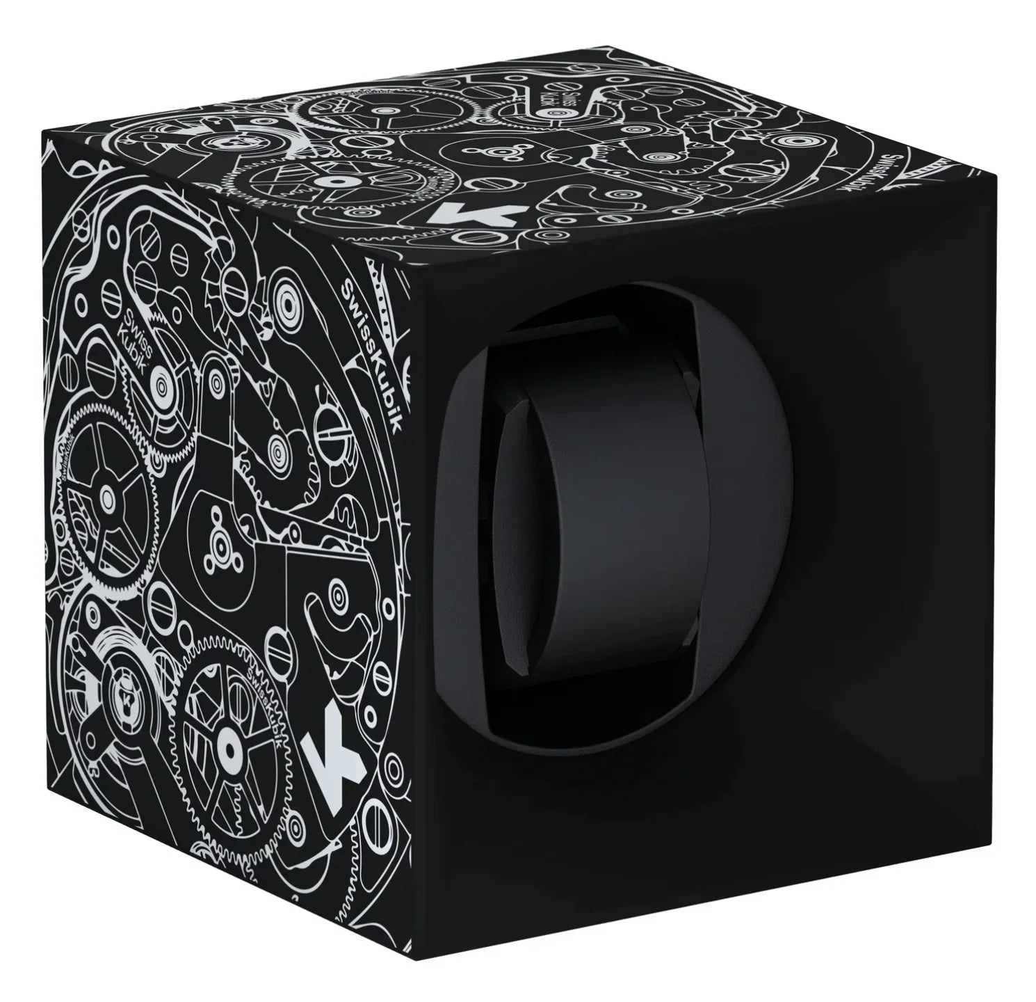 Remontoir pour 1 Montre - StartBox 1 Mouvement - Ecriture Blanche - SwissKu - remontoir montre