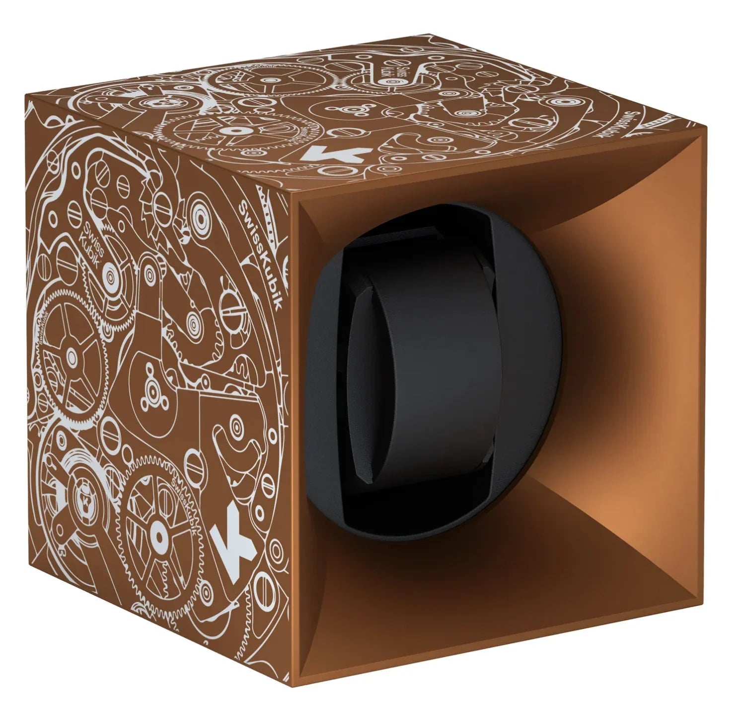 Remontoir pour 1 Montre - StartBox 1 Mouvement - Ecriture Blanche - SwissKu - vue 4