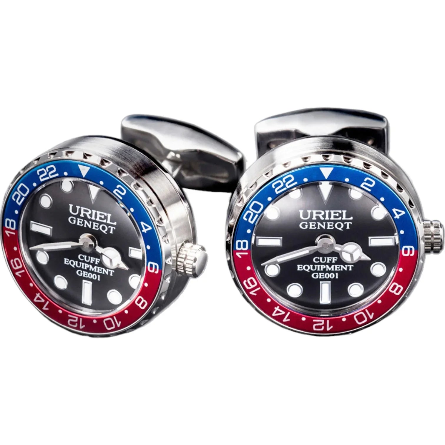 Boutons De Manchette - Pepsi GMT - Uriel Geneqt - accessoire montre