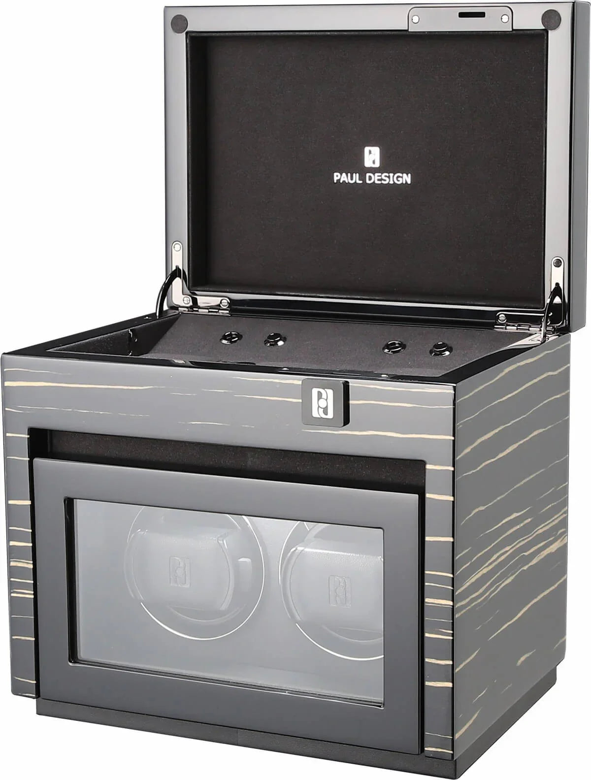 Remontoir pour 2 montres et Compartiment pour 3 montres - Gentleman 2+3 - P - vue 11