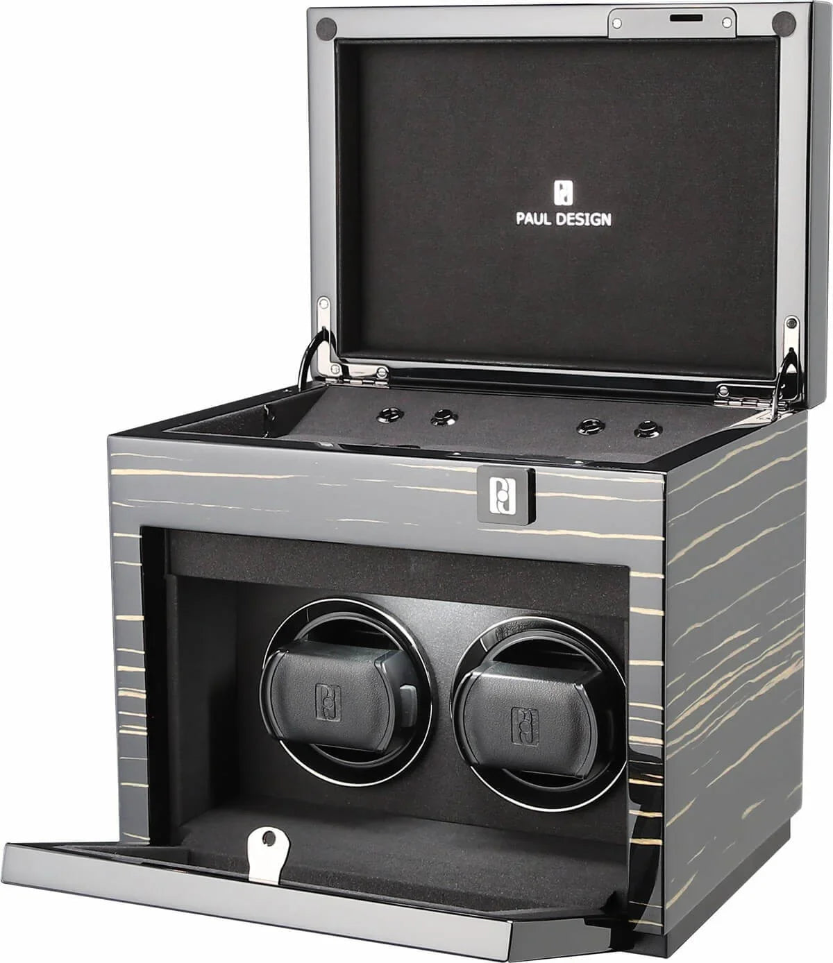 Remontoir pour 2 montres et Compartiment pour 3 montres - Gentleman 2+3 - P - vue 12