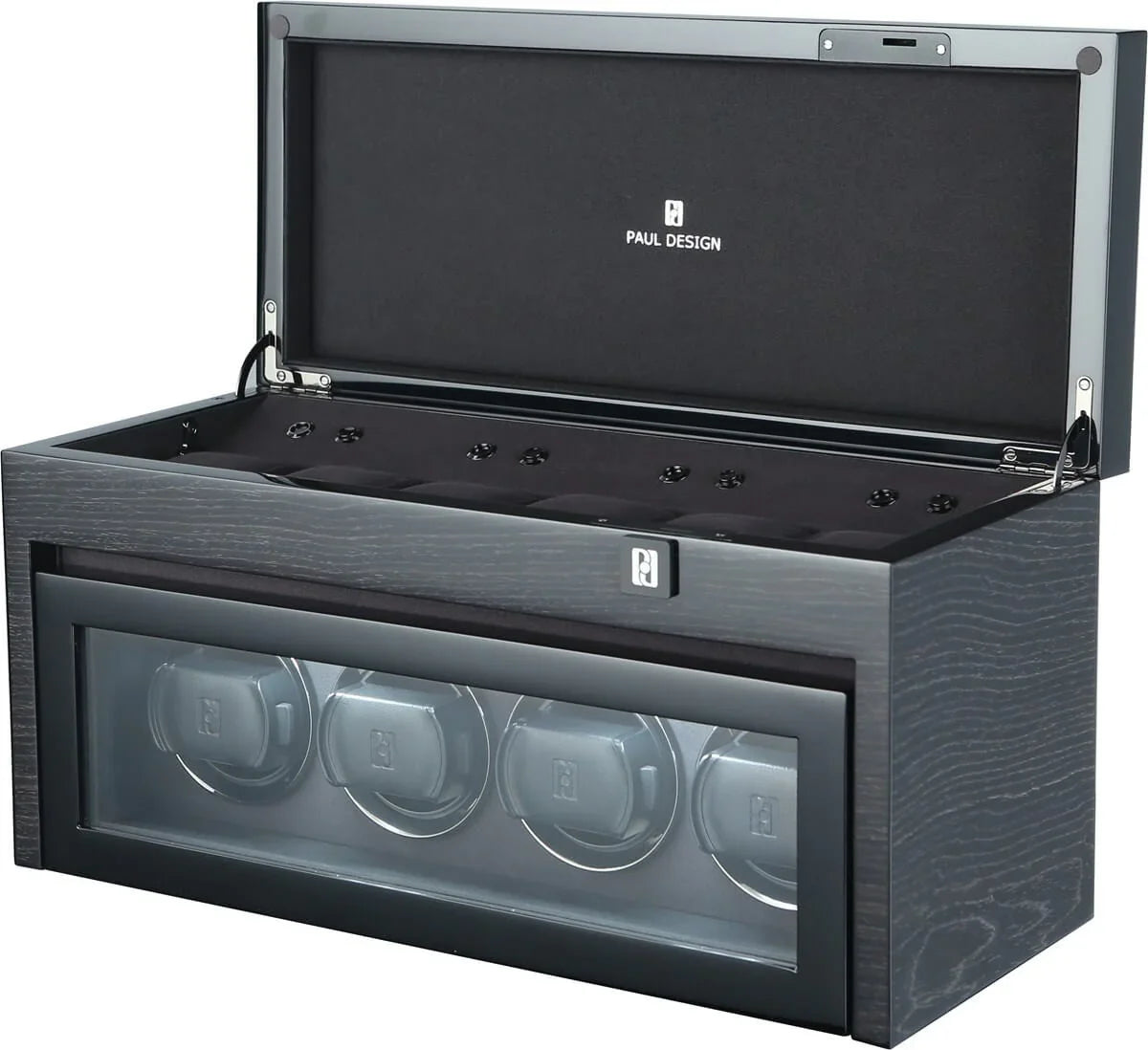 Remontoir pour 4 montres et Compartiment pour 6 montres - Gentleman 4+6 - P - vue 5