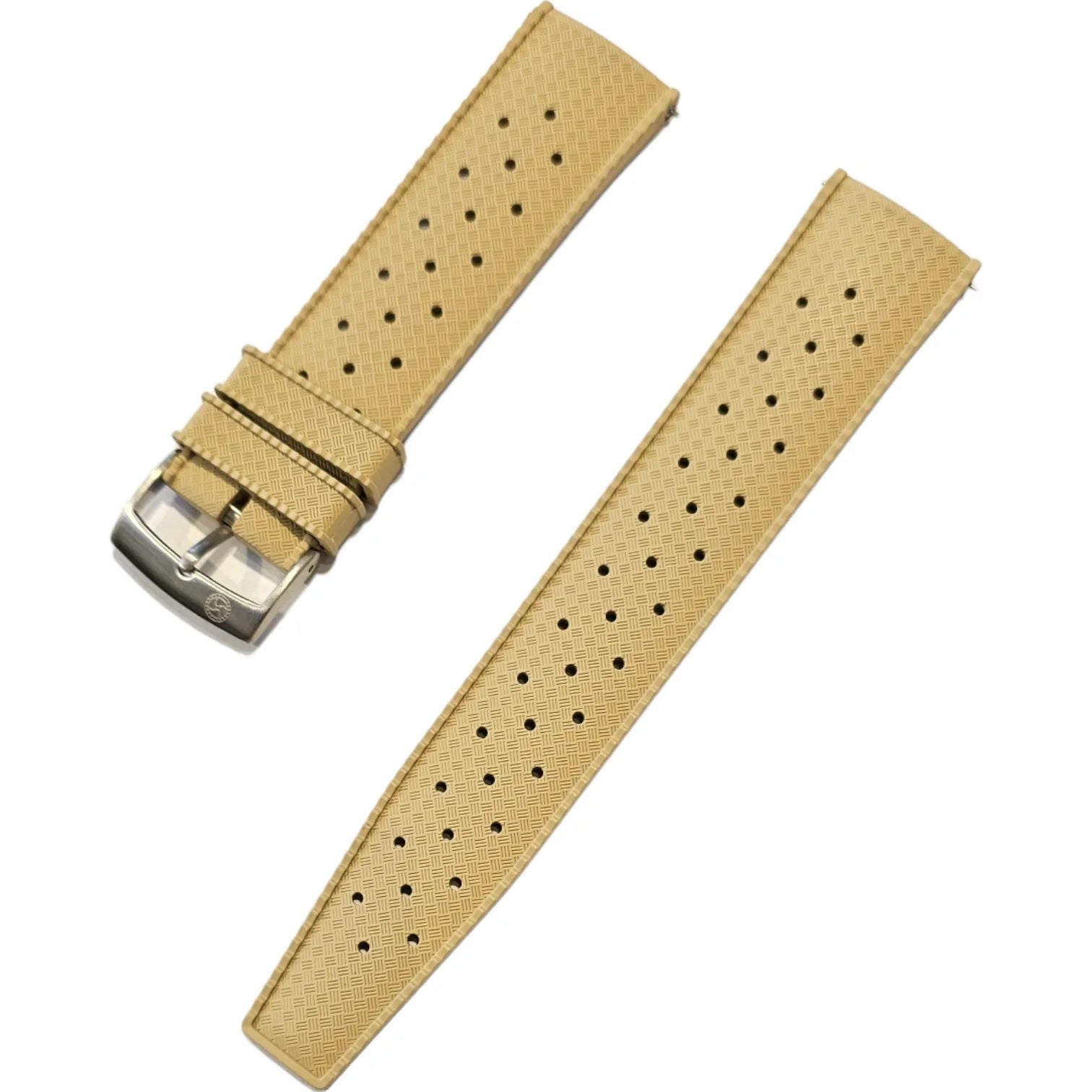 Bracelet en caoutchouc - Tropic - KronoKeeper - Beige - bracelet caoutchouc montre