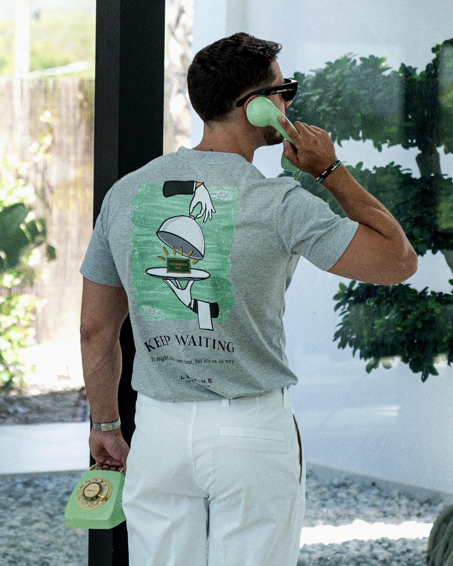 T-shirt – Leopine – For Exhibition Only - détail