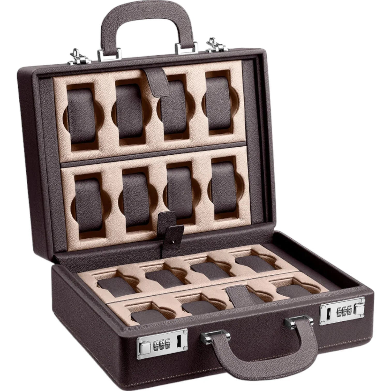 Valigetta 16 - Ecrin de voyage pour 16 montres - Cuir - Scatola del Tempo - vue 14