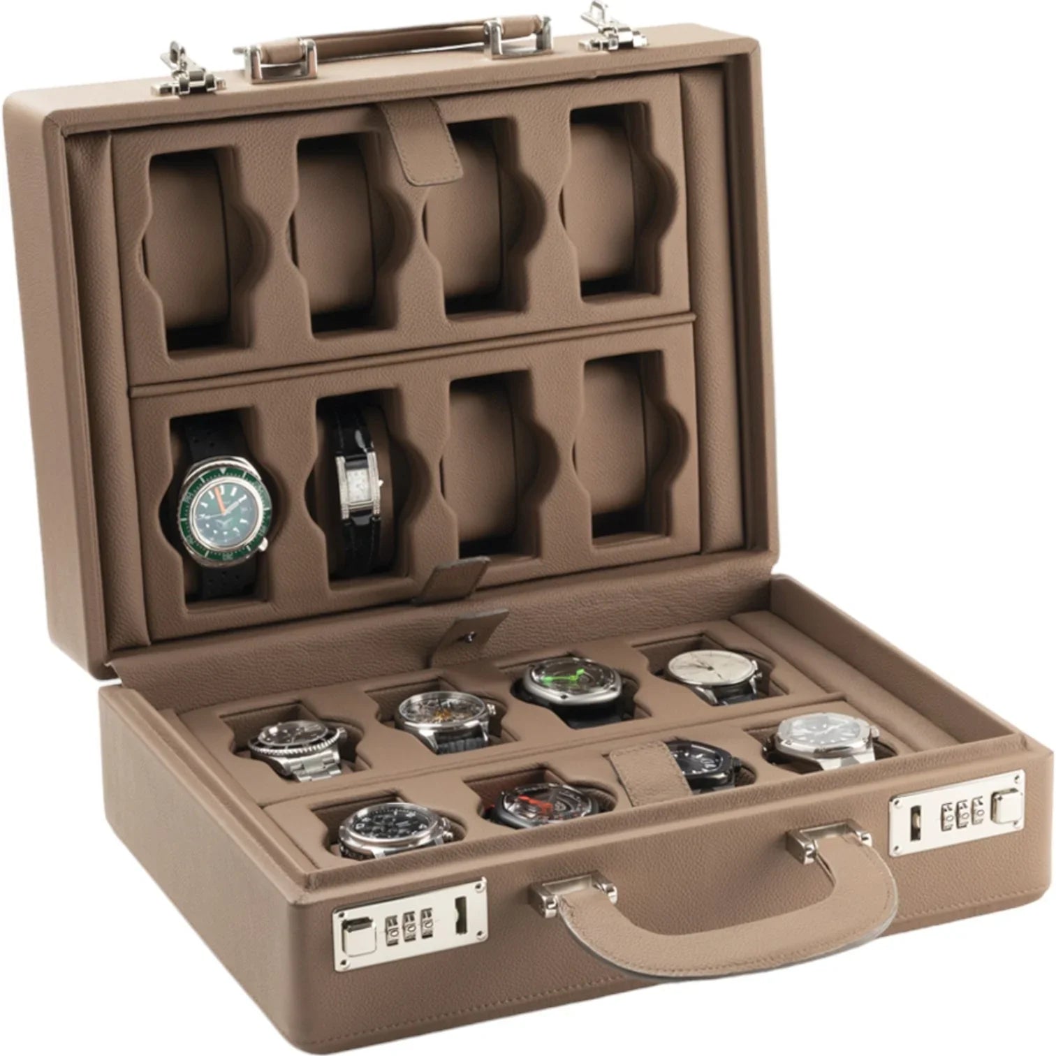 Valigetta 16 - Ecrin de voyage pour 16 montres - Cuir - Scatola del Tempo - vue 20